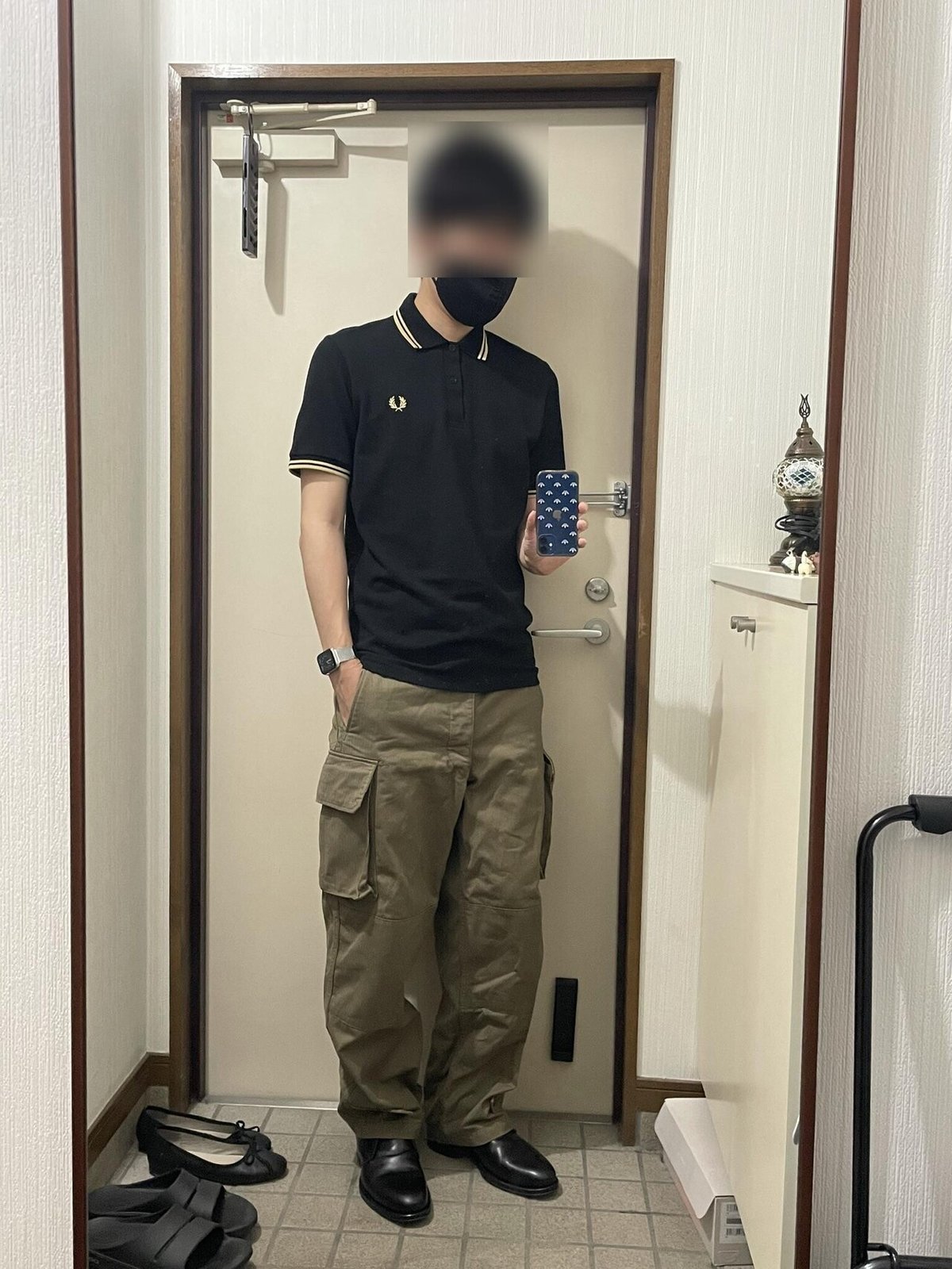 Fred PerryのTHE FRED PERRY SHIRT - M12【Black】｜ろち