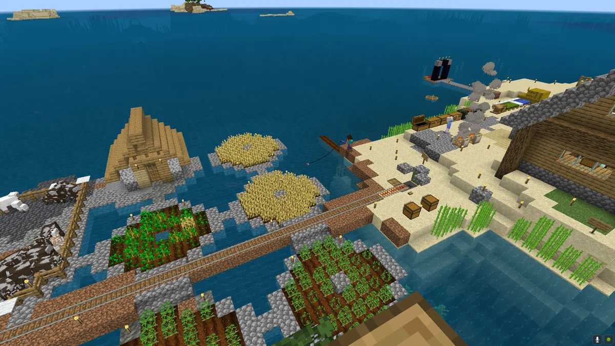 Minecraft Screenshot 2021.10.14 - 飛び込み台2