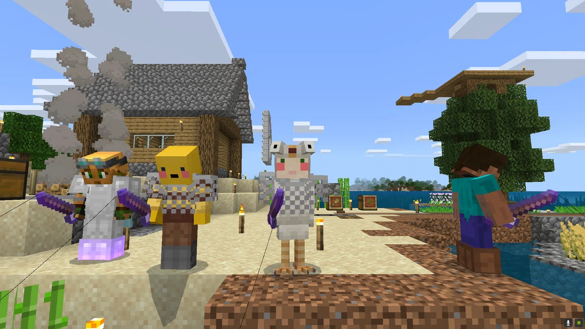 Minecraft Screenshot 2021.10.14 - 釣り三昧