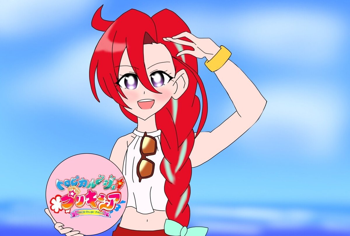10月15日はキュアフラミンゴ（滝沢あすか）の誕生日｜絵描き