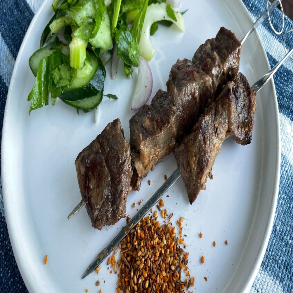 鹿もも肉のケバブ 中村安希 Note