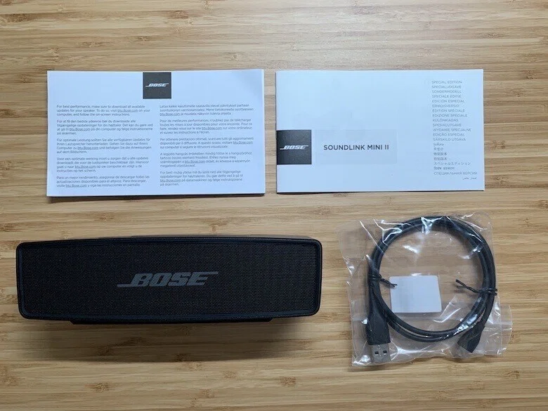 BOSE SoundLink Mini 箱・付属品付き