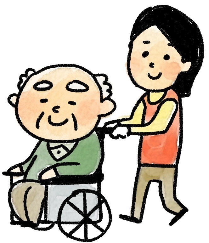 車椅子介護