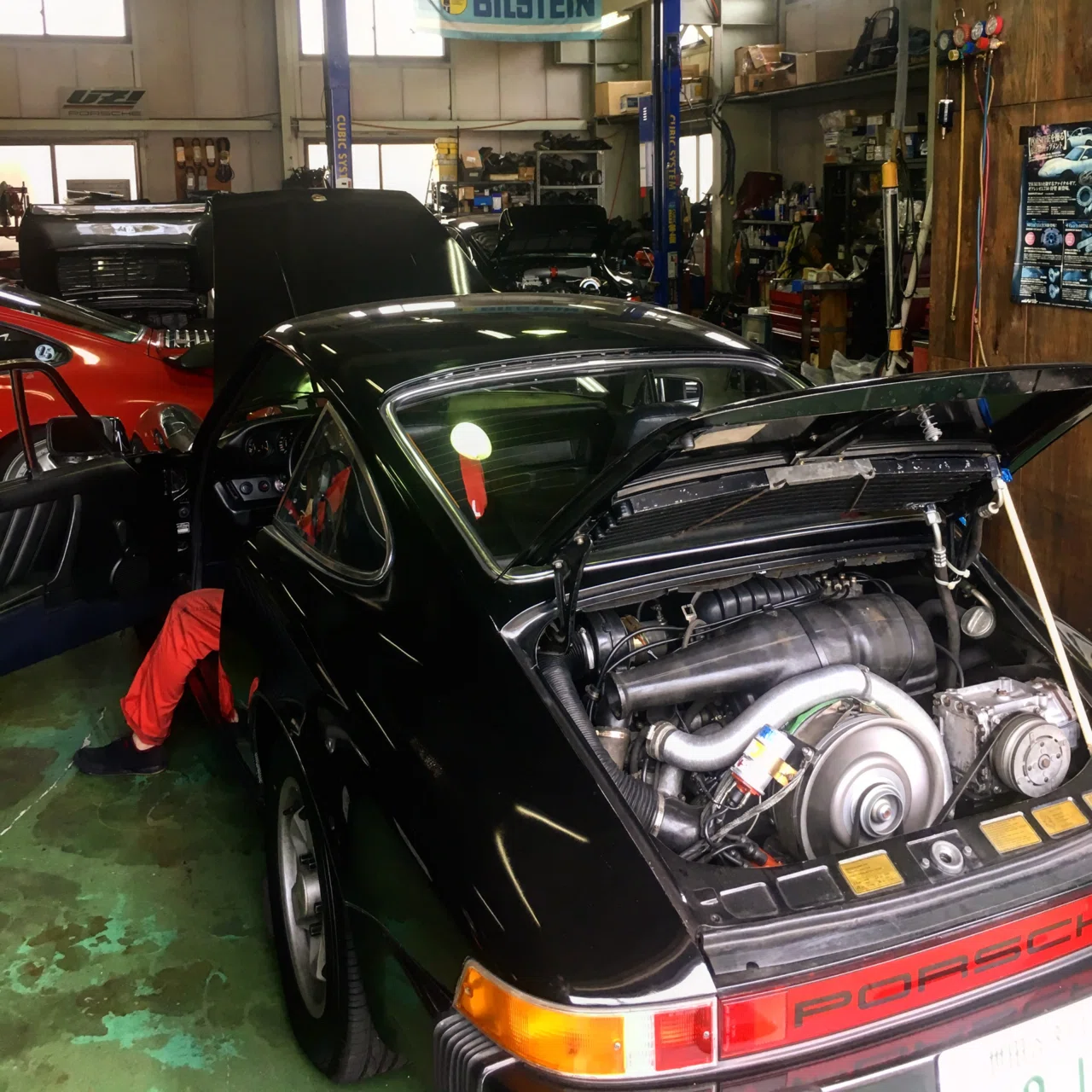 ポルシェ911 930 電動コンプレッサー用エバポレーターユニット