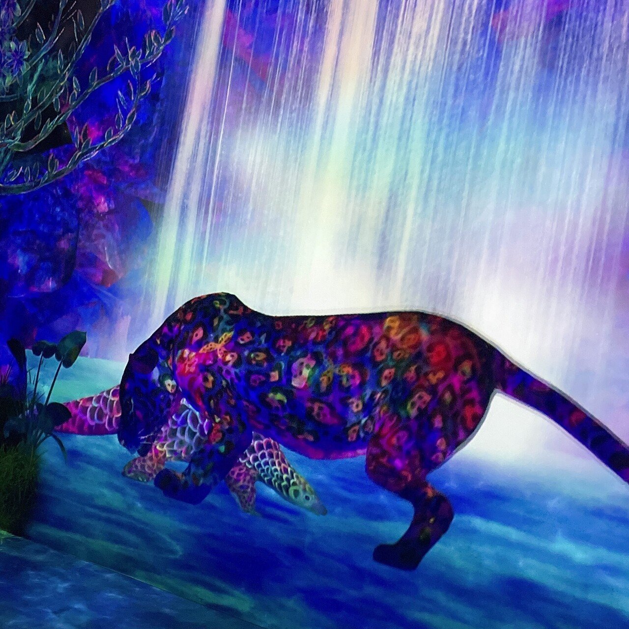 チームラボ福岡 めっちゃ楽しかった Pojagi Sono Note