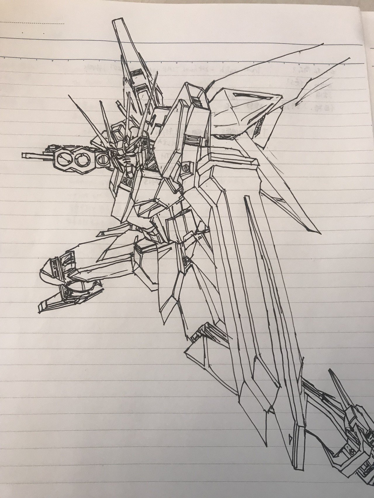 素人が描いてみた オリジナルガンダム テントバ Note 素人が描いてみた オリジナルガンダム テントバ Note