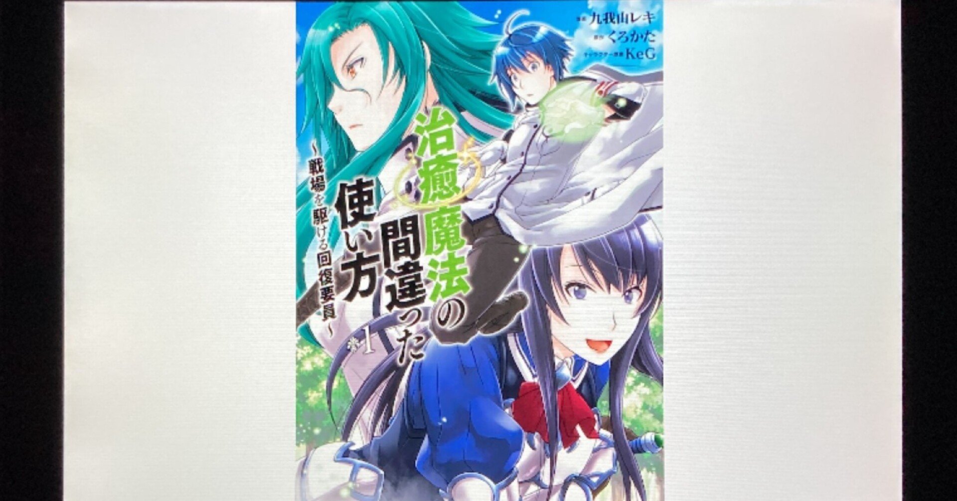 毎日読書感想文 治癒魔法の間違った使い方 戦場を駆ける回復要員 1 21 10 15 Vol447 Hakatamax Note