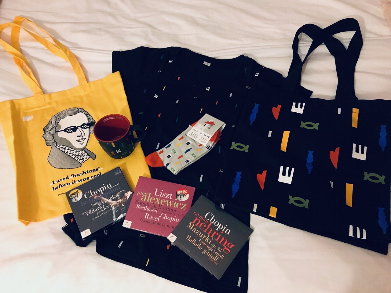 ポーランドで購入】ショパン 国際ピアノコンクール グッズ