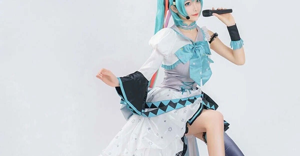 初音ミク白バニーコスプレ衣装＋ウィッグ＋靴 ダサかっ 売買された 