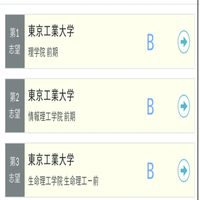 宅浪が、河合塾の、第2回全統記述模試を8月に受けた結果が、帰ってきた
