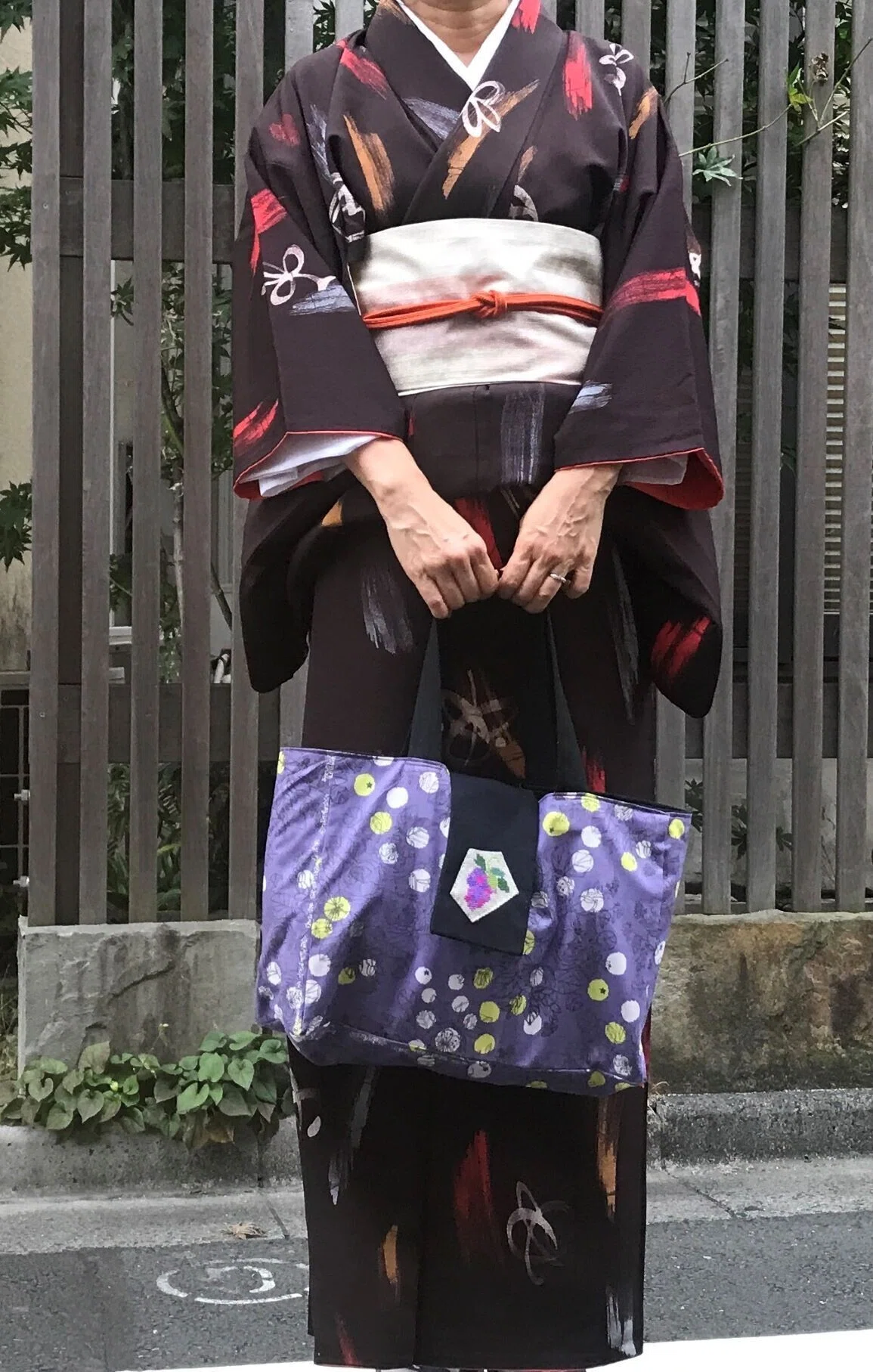 20211016着物とバッグ