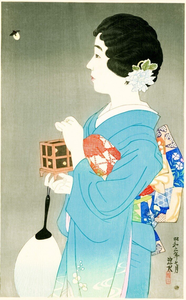 百年ﾆｭｰｽ】1921(大正10)9月16日(金) 日本画家・版画家の伊東深水