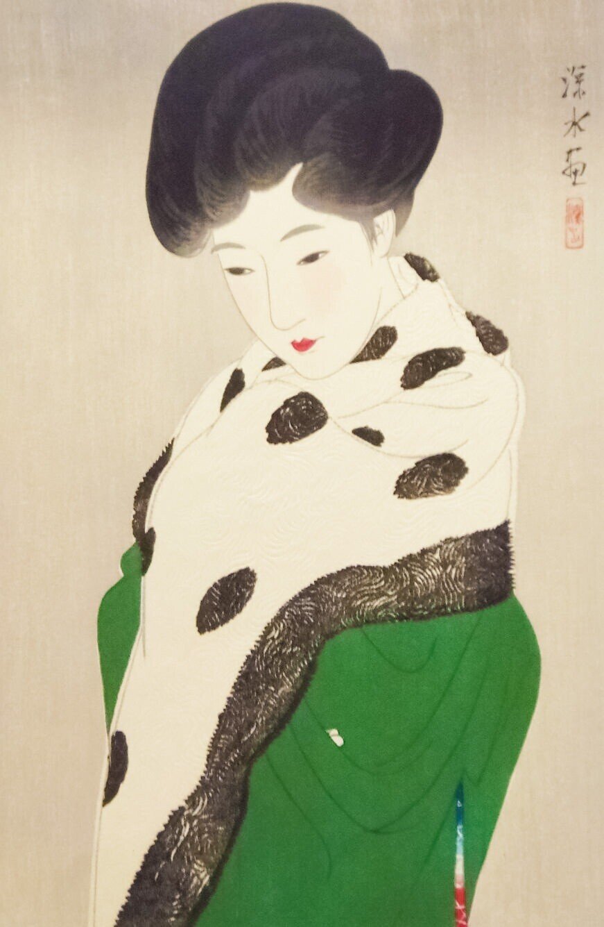 百年ﾆｭｰｽ】1921(大正10)9月16日(金) 日本画家・版画家の伊東深水