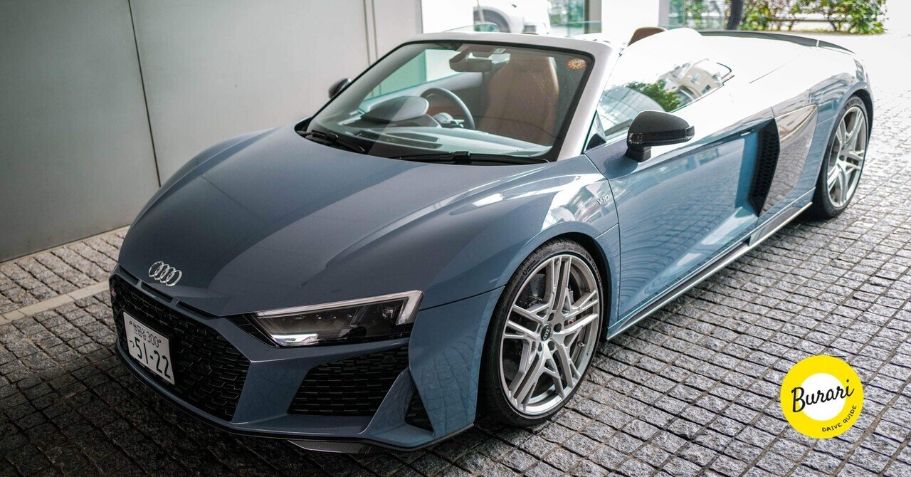 心地よく普通に乗れるAudiが、3千回転超えでランボに豹変！R8 Spyder