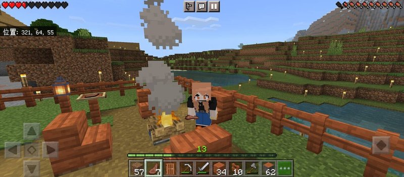 マイクラ初心者の建築 キャンプ場 Noteマイクラ まめちくわ クリエイター Note