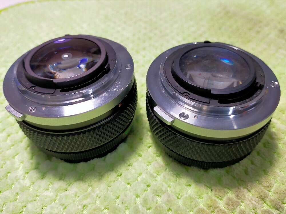 Olympus OM-SYSTEM 50mm F/1.4の分解｜フィルムカメラ修理の