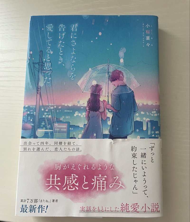 本の日記 君にさよならを告げたとき 愛していると思った カードマン Note