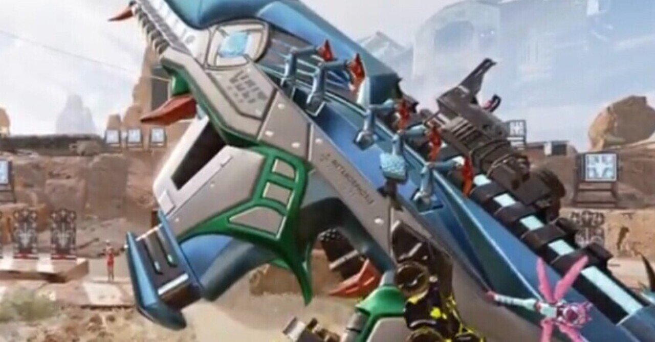 Apex Legends シーズン10バトルパスで貰えるボルトのスキンがキモカッコイイ件について まぶし Note
