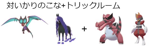 おみとおしオンバーン軸追い風スタン トリックリリック使用構築 がはく Note