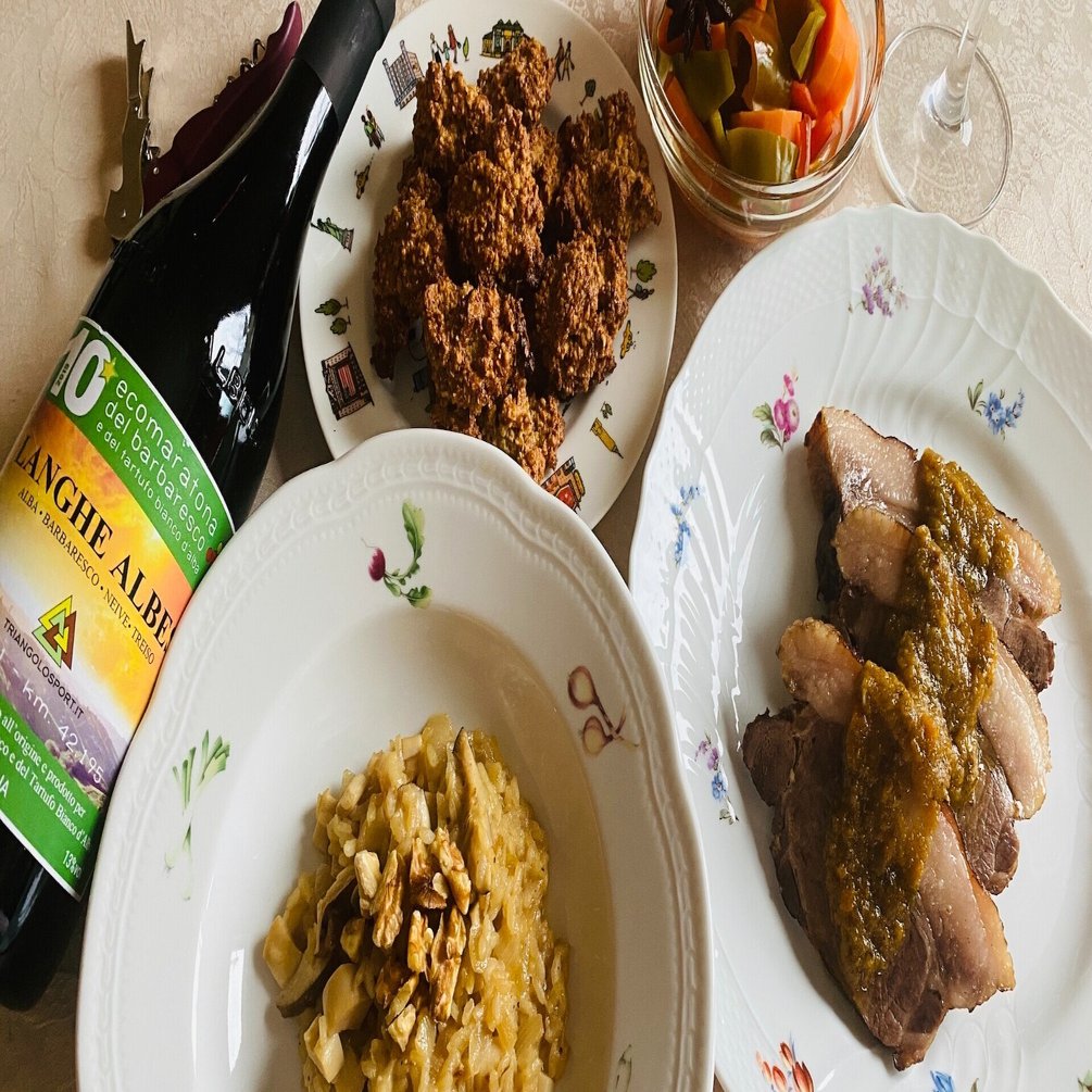 ピエモンテ州郷土料理フルコース 中小路葵 イタリア家庭料理研究家 Bologna Note