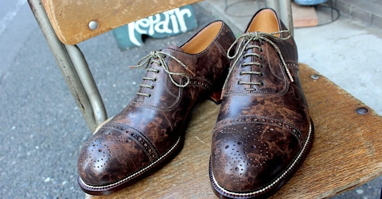 ブヒの作る靴】ビンテージみたいな一点もの。 -vol.06-｜BUHI SHOES
