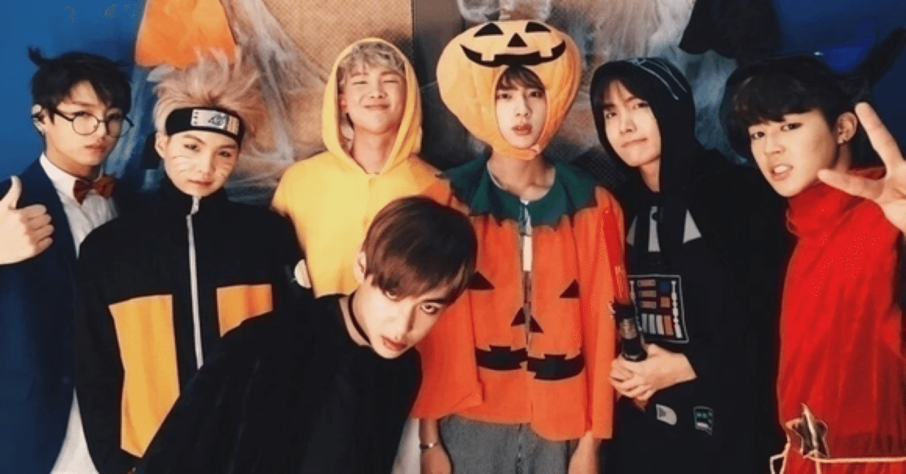 Bts バンタンのハロウィンを楽しむ T Crown Note