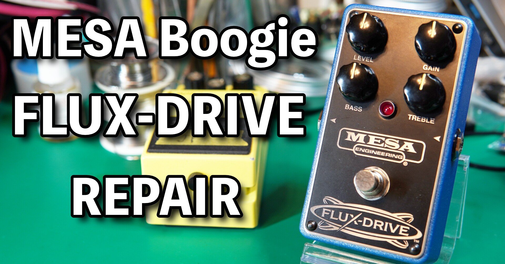 MESA Boogie FLUX-DRIVEの修理｜ebi-san