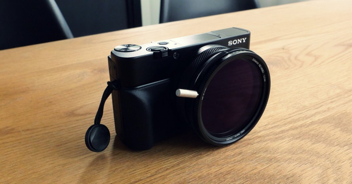 RX100M7にフィルターアダプター付けてみた。｜ナナログ / 76og