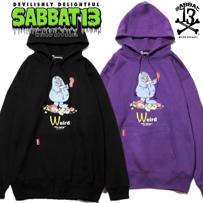 SABBAT13 / サバトサーティーン / サバト13』新作パーカー