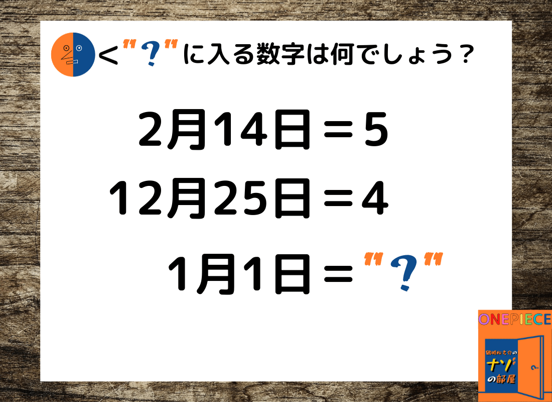 ワンピース謎解き ナゾナゾの実の大航海5 鶴城松之介 Noteの遊園地 Note