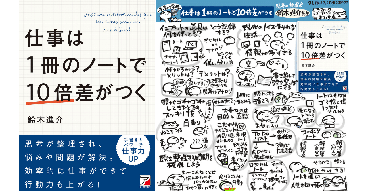 私はノートが大事だと思いますノートが1つあればみんな何でもかけちゃうからです 大切な事はノートですべて解決する｜鈴木 進介 | 思考の整理家®