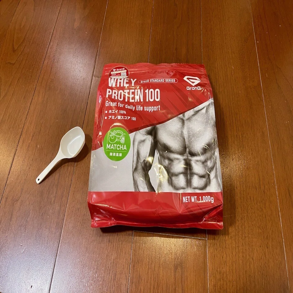 コスパ抜群のプロテイン！GronG(グロング) ホエイプロテイン100