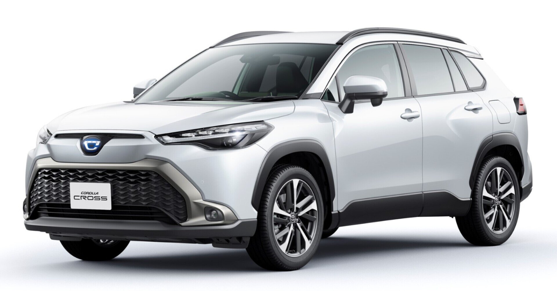 ①新車純正カローラクロスZタイヤホイールセット225/50R18 4本セットの①