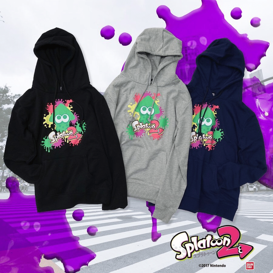 【新品】Nintendo Splatoon L パーカー 新品】Nintendo Splatoon L パーカー パーカー CROSSING SPLATOON