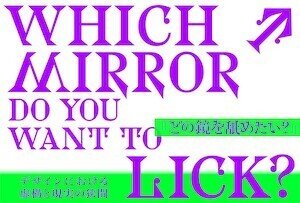 Which Mirror Do You Want To Lick?（どの鏡を舐めたい？）ーデザインにおける虚構と現実の狭間ー
