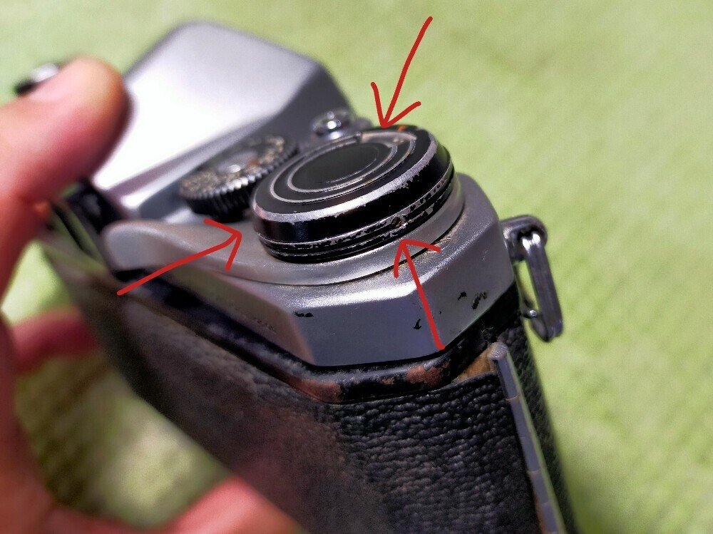 Pentax SVの分解｜フィルムカメラ修理のアクアカメラ