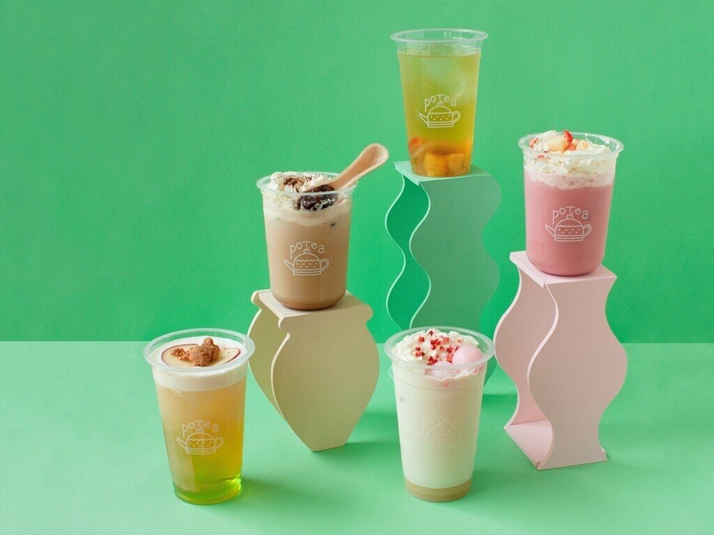 旭川発スイーツ×ティーの新感覚ドリンク 壺屋「potea」(ポティー