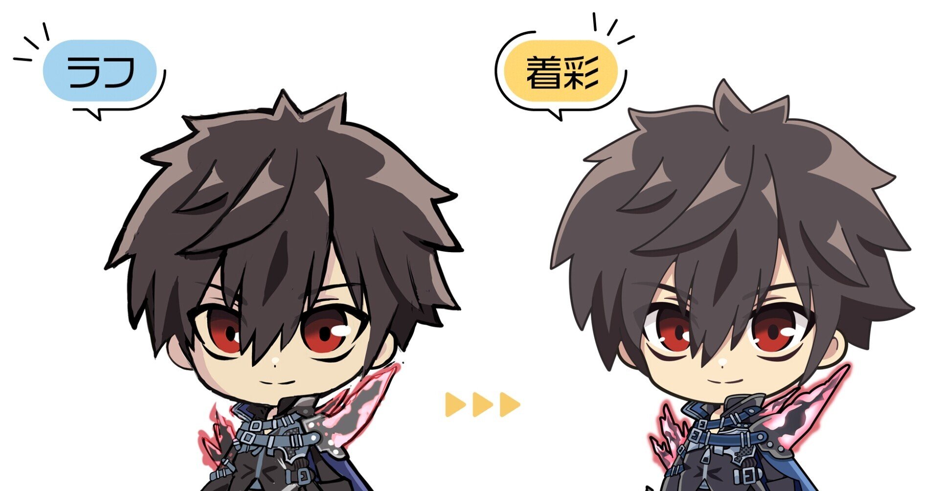 第6弾 Sdイラストのラフと着彩 早瀬ひろむ sdイラストレーター Note 第6弾 Sdイラストのラフと着彩 早瀬ひろむ sdイラストレーター Note