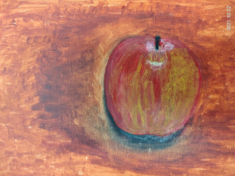 絵画（リンゴ）