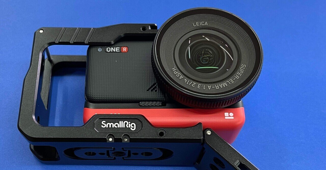 インスタ360 one R 1インチ版 予備バッテリー SmallRigケース付 1インチモジュールのケース｜banco1972
