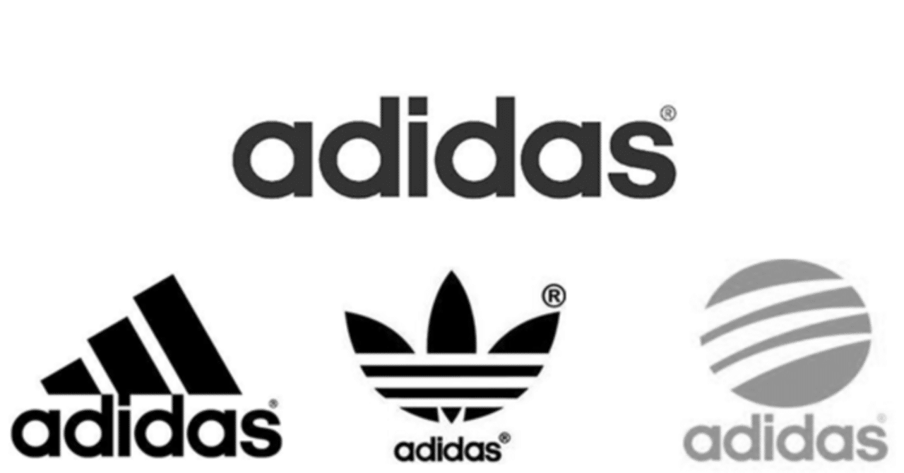 adidas(アディダス）のロゴマークの違いは？｜海盗ナイン｜note