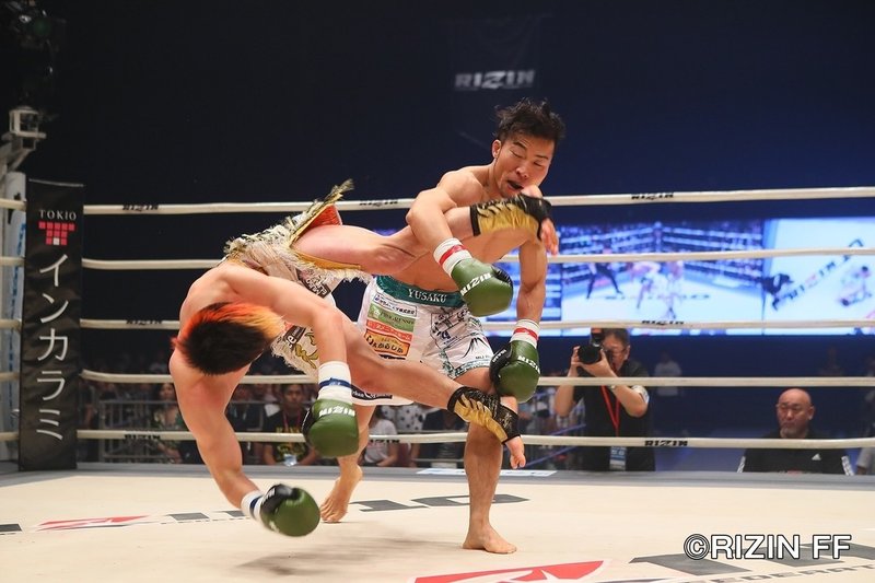 Rizin 那須川天心 胴廻し回転蹴り は閃き 堀口選手の試合を観て 自分以外にもああいうカウンターを打てる選手がいたんだと 5 6 Rizin 10 ゴング格闘技 Note