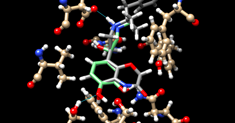 書記のBio/Chem-Info日誌#17 AutoDock Vinaで分子ドッキングをする