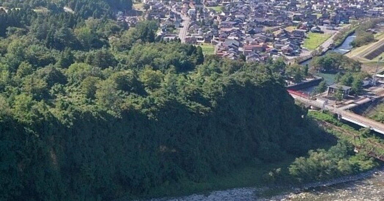 空撮 大川寺遊園跡 富山県富山市 Roadexplorer Note