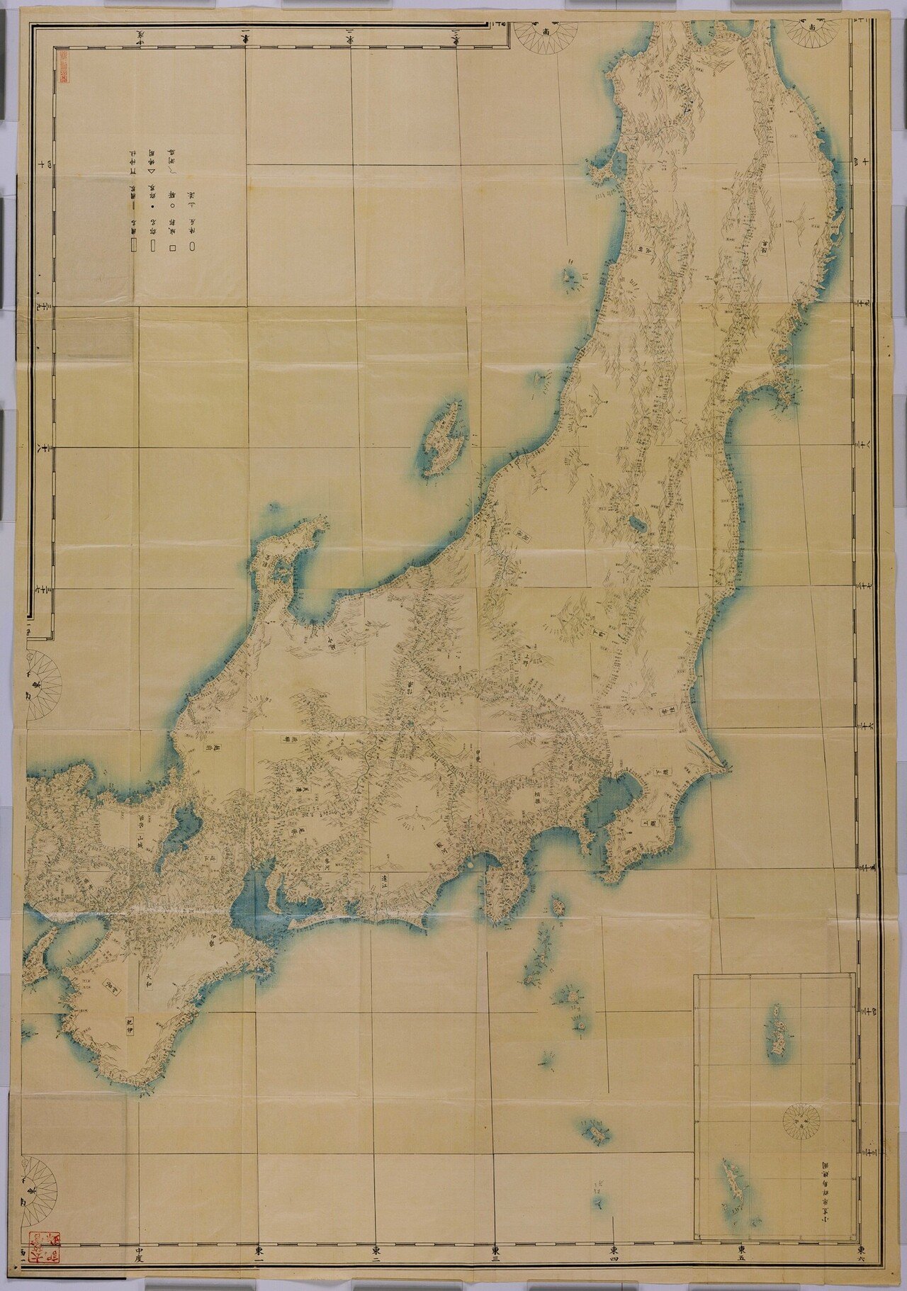 大日本新撰地図 井上勝五郎 明治25年 古書・古文書