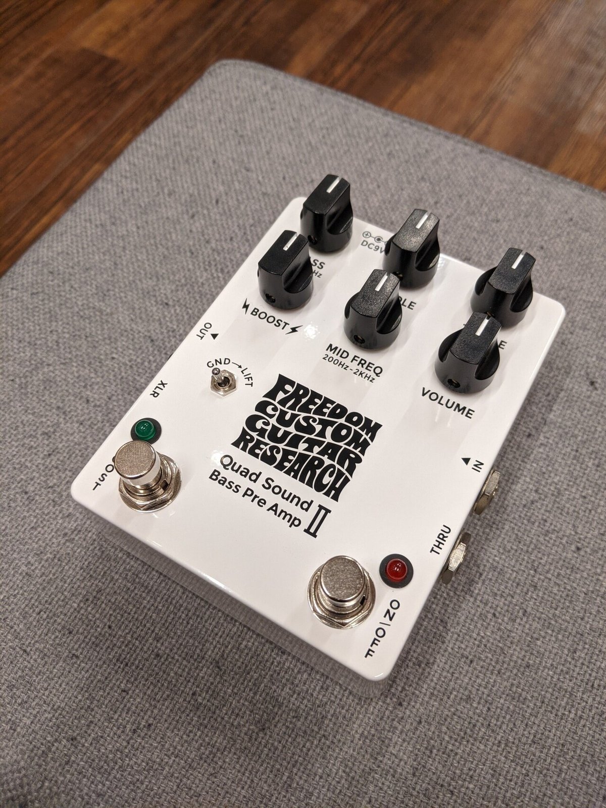 Freedom Custom Guitar Research “Quad Sound Bass Pre Amp II  