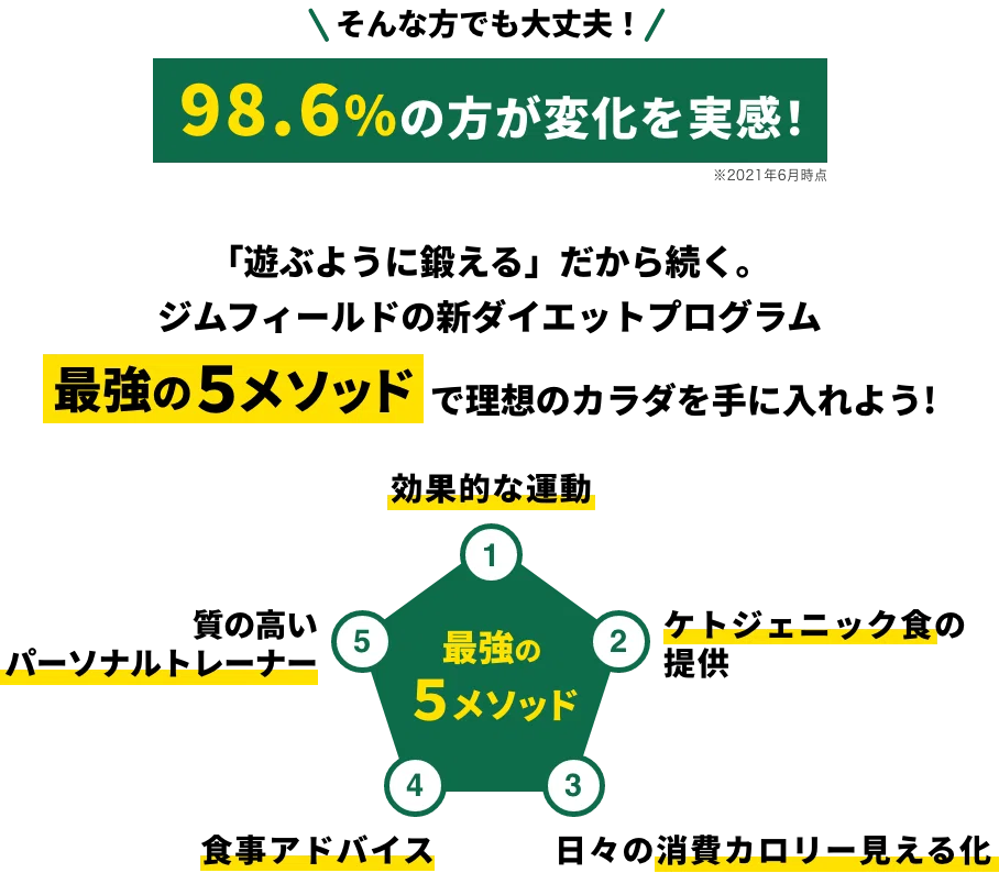 ジムフィールド 強の5メソッド
