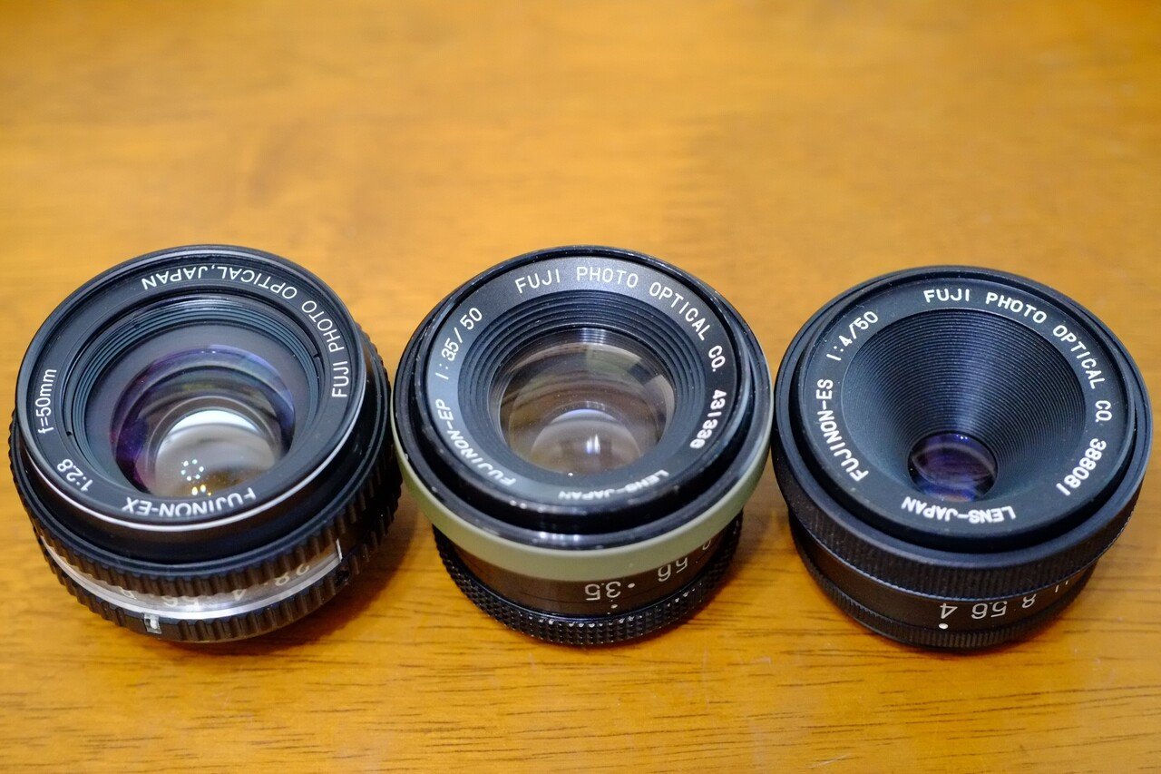 ラッピング不可】 FUJI PHOT LENS 引き伸ばしレンズセット 3本