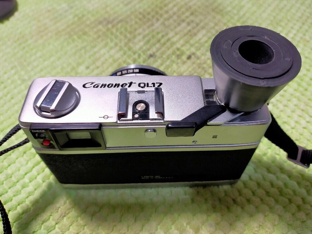 Canonet Giii QL17 レンジファインダー AE不良 マニュアルOK