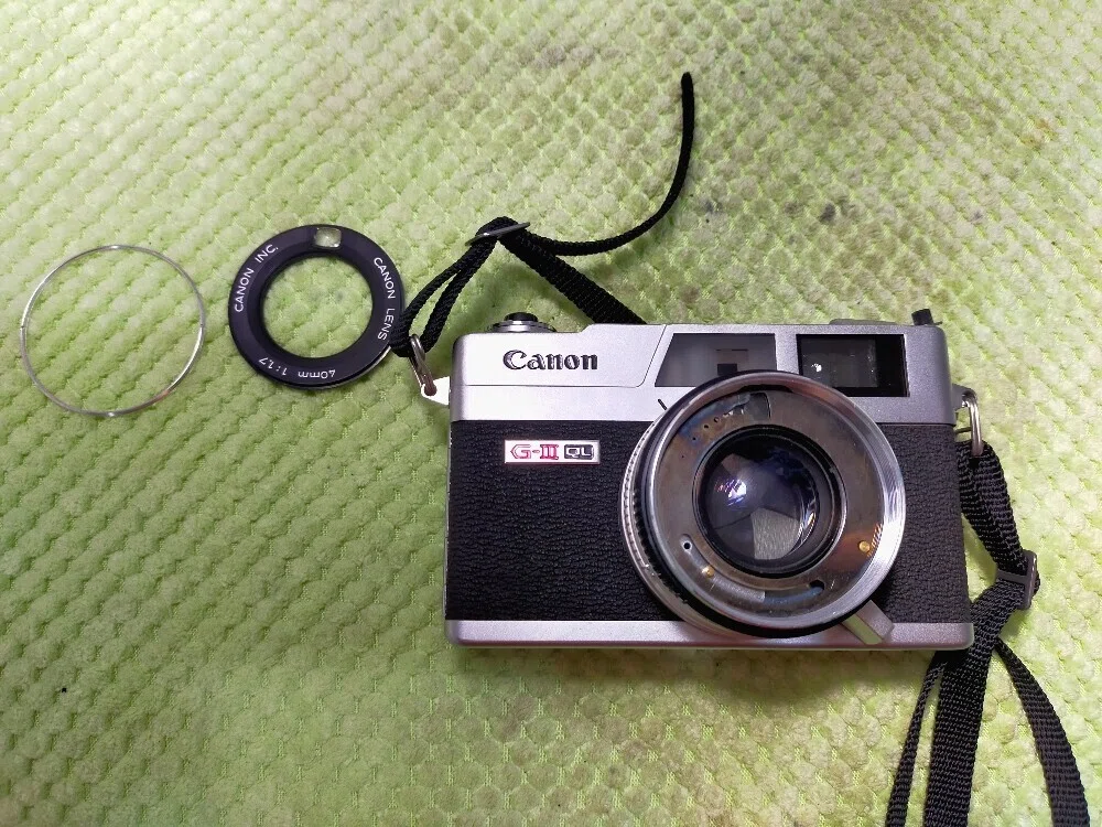 Canon Canonet Giii QL17の分解｜フィルムカメラ修理のアクアカメラ